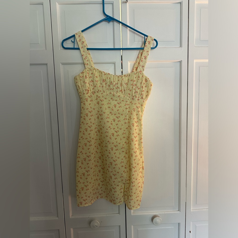 Princess Polly 0 yellow dress